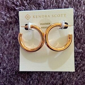Kendra Scott hoop elegant earrings